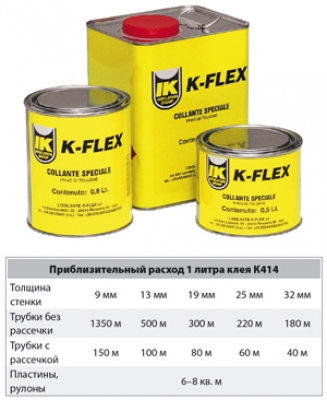 Клей K-Flex K-414, 0.8л
